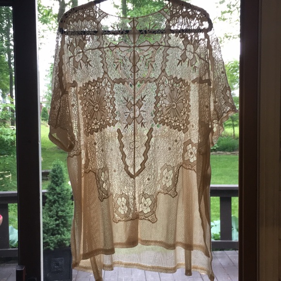 Boho crochet overtop - Picture 2 of 5